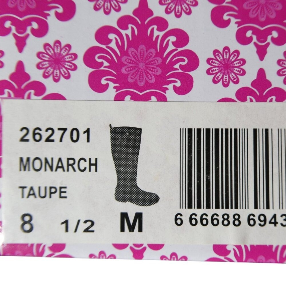 Wanted Women's Monarch Taupe Knee-High Boots Size 8.5 Model 262701 – Classic - Picture 12 of 12